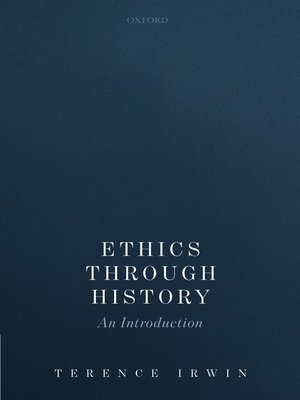cover image of Ethics Through History